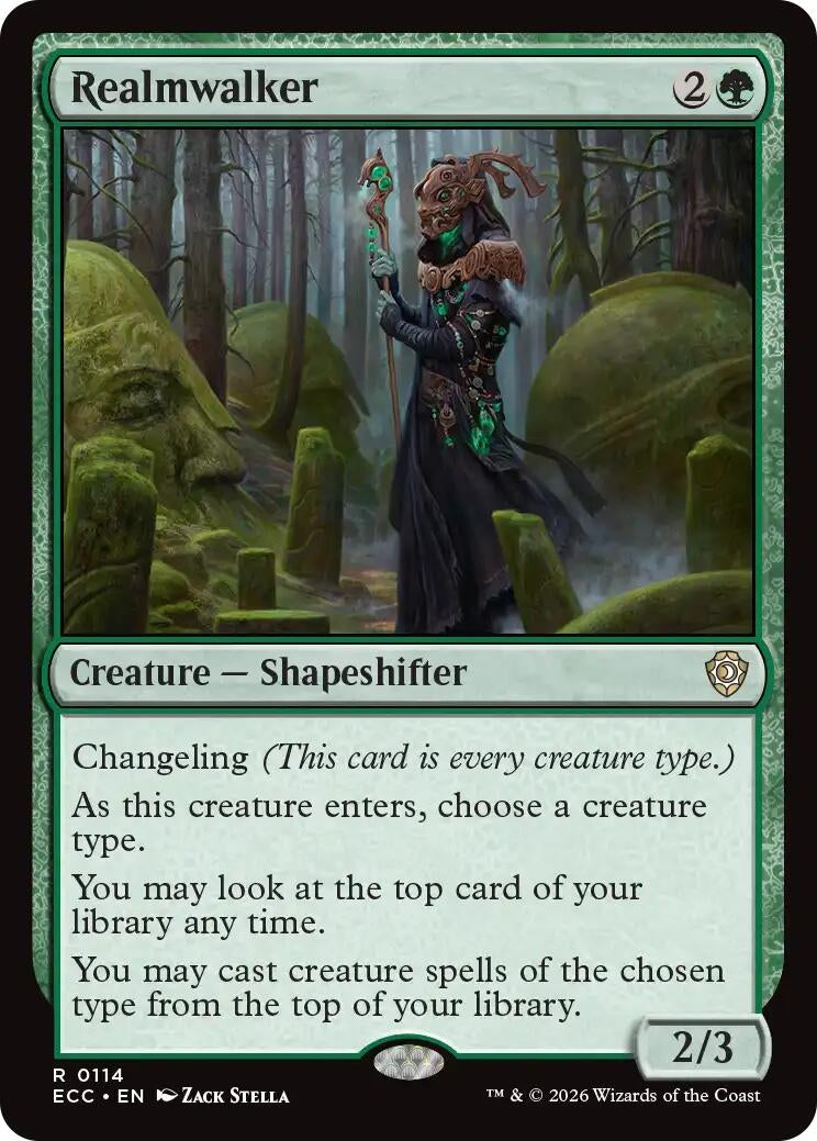 Image for Realmwalker (114) (Lorwyn Eclipsed) - Magic: The Gathering