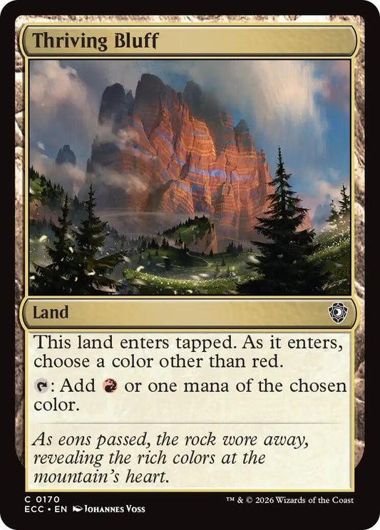 Image for Thriving Bluff (170) (Lorwyn Eclipsed) - Magic: The Gathering