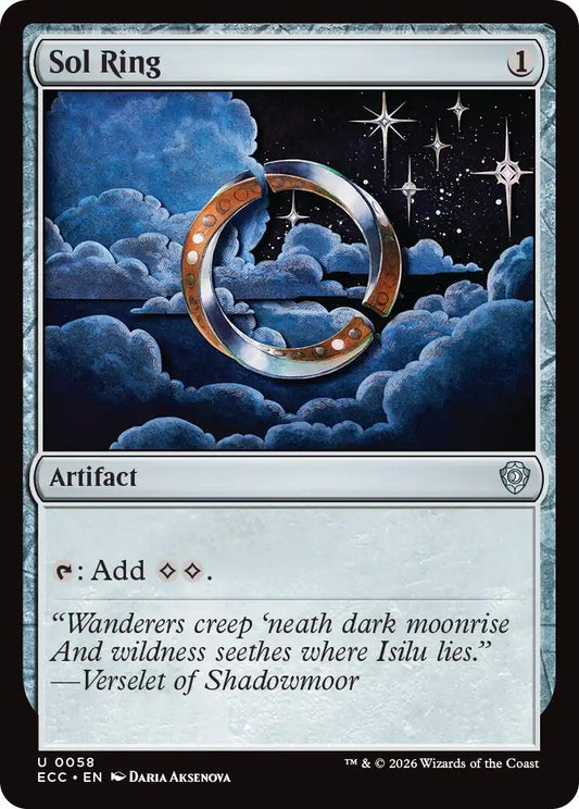 Image for Sol Ring (0058) (58) (Lorwyn Eclipsed) - Magic: The Gathering