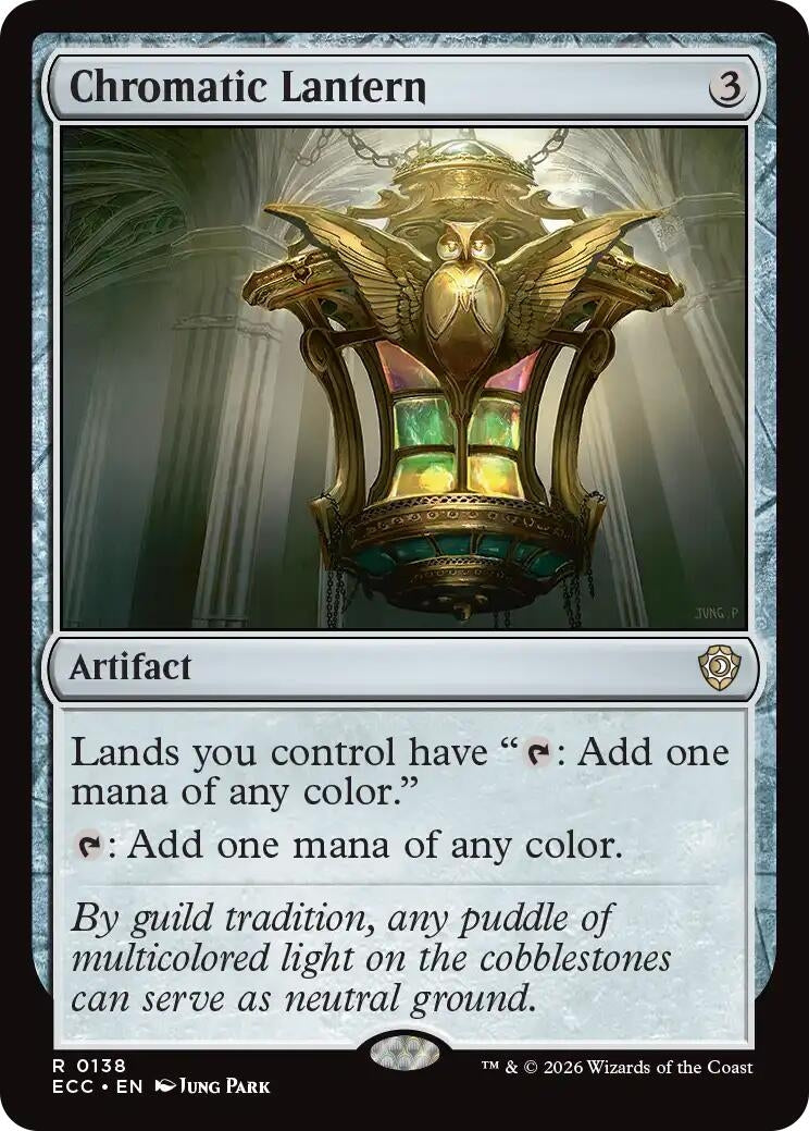 Image for Chromatic Lantern (138) (Lorwyn Eclipsed) - Magic: The Gathering