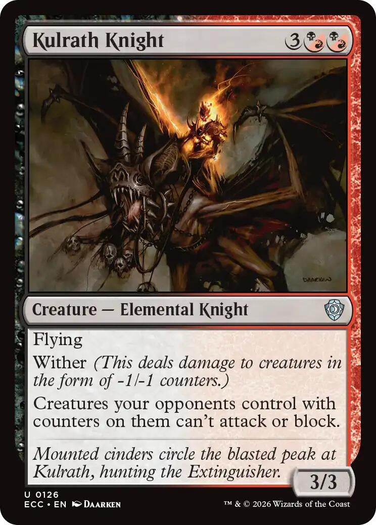 Image for Kulrath Knight (126) (Lorwyn Eclipsed) - Magic: The Gathering