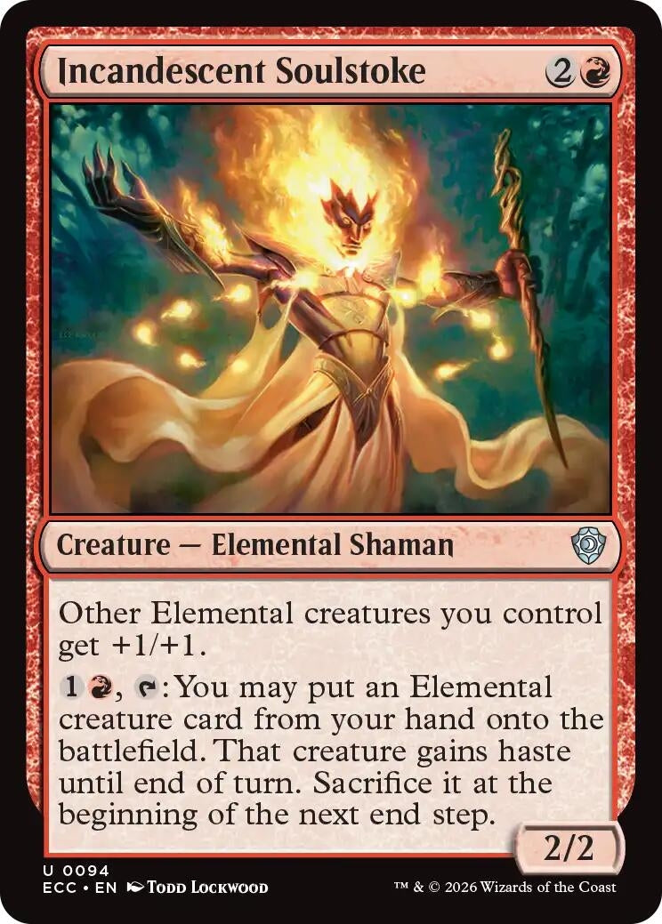 Image for Incandescent Soulstoke (94) (Lorwyn Eclipsed) - Magic: The Gathering