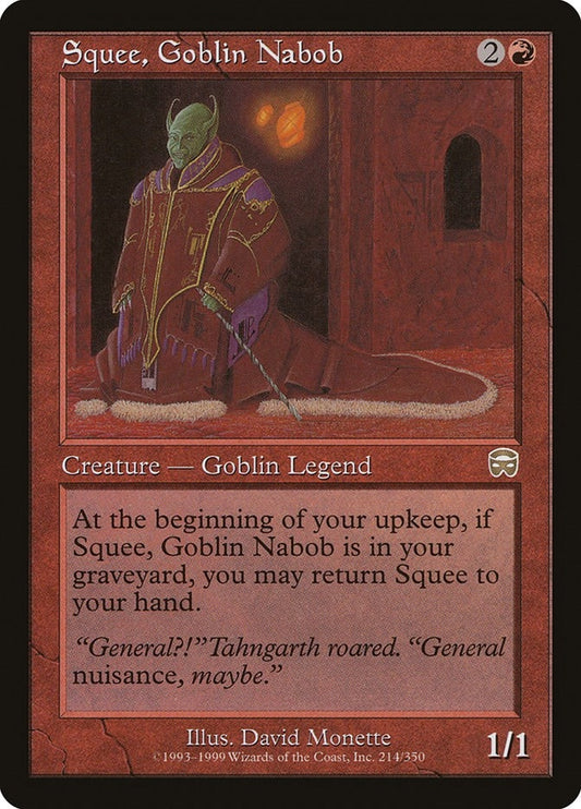 Image for Squee, Goblin Nabob (214) (Mercadian Masques) - Magic: The Gathering