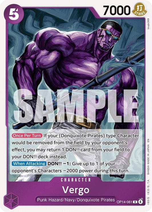 Image for Vergo (OP14-061) - One Piece Card Game