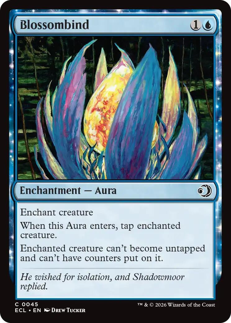 Image for Blossombind (45) (Lorwyn Eclipsed) - Magic: The Gathering