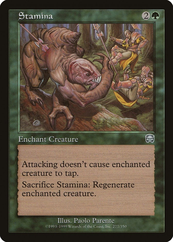 Image for Stamina (277) (Mercadian Masques) - Magic: The Gathering