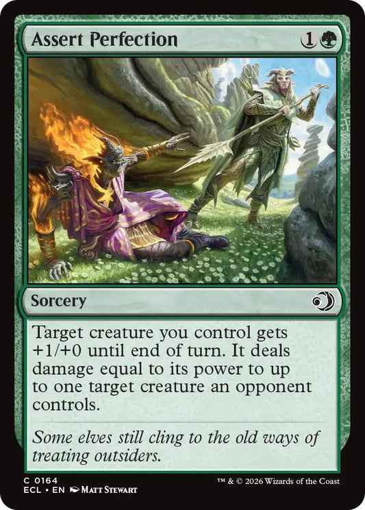 Image for Assert Perfection (164) (Lorwyn Eclipsed) - Magic: The Gathering