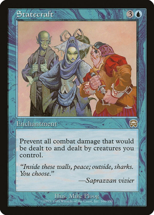 Image for Statecraft (106) (Mercadian Masques) - Magic: The Gathering
