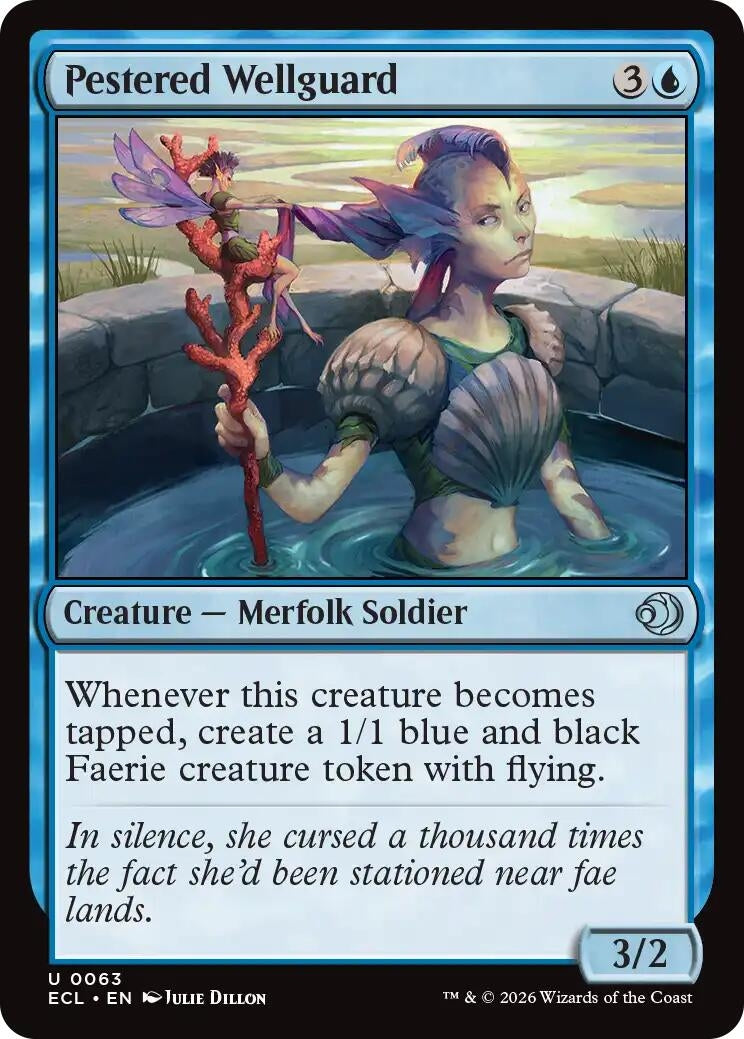 Image for Pestered Wellguard (63) (Lorwyn Eclipsed) - Magic: The Gathering