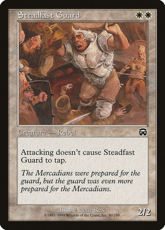 Image for Steadfast Guard (50) (Mercadian Masques) - Magic: The Gathering