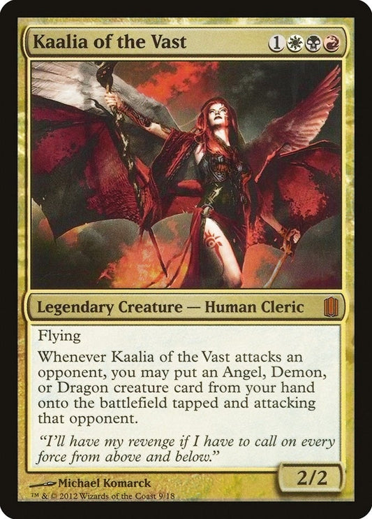 Image for Kaalia of the Vast (9) (Commander's Arsenal) - Magic: The Gathering