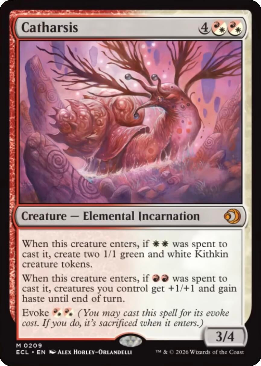 Image for Catharsis (209) (Lorwyn Eclipsed) - Magic: The Gathering