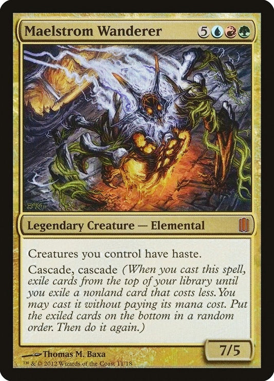 Image for Maelstrom Wanderer (11) (Commander's Arsenal) - Magic: The Gathering