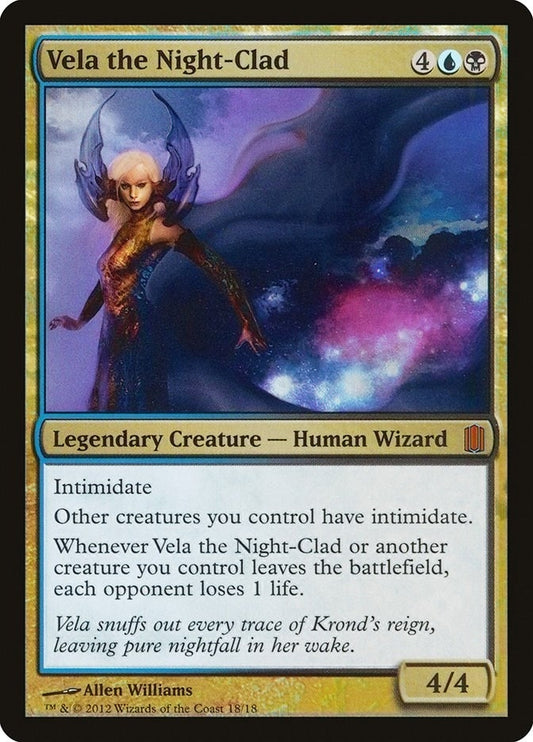 Image for Vela the Night-Clad (18) (Commander's Arsenal) - Magic: The Gathering