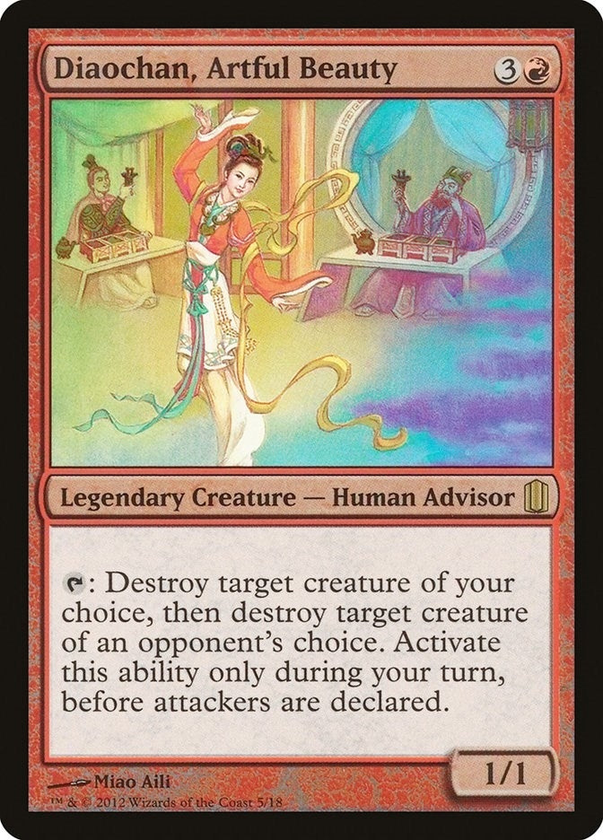 Image for Diaochan, Artful Beauty (5) (Commander's Arsenal) - Magic: The Gathering