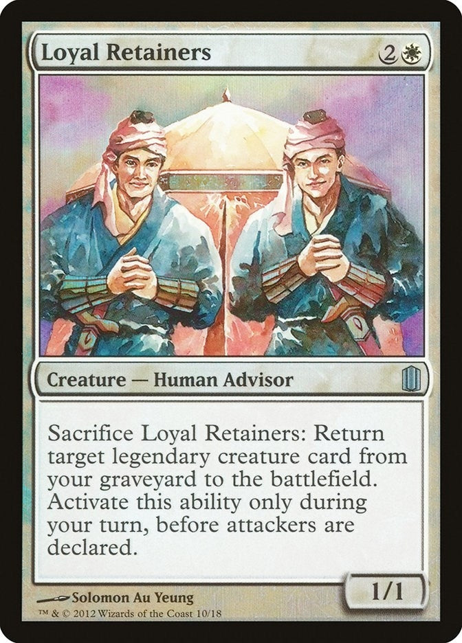 Image for Loyal Retainers (10) (Commander's Arsenal) - Magic: The Gathering