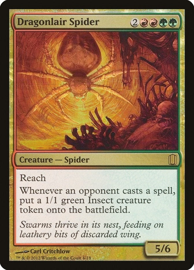 Image for Dragonlair Spider (6) (Commander's Arsenal) - Magic: The Gathering