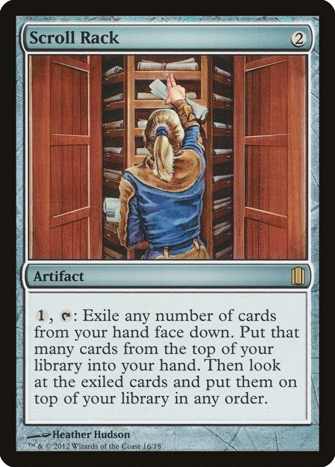 Image for Scroll Rack (16) (Commander's Arsenal) - Magic: The Gathering