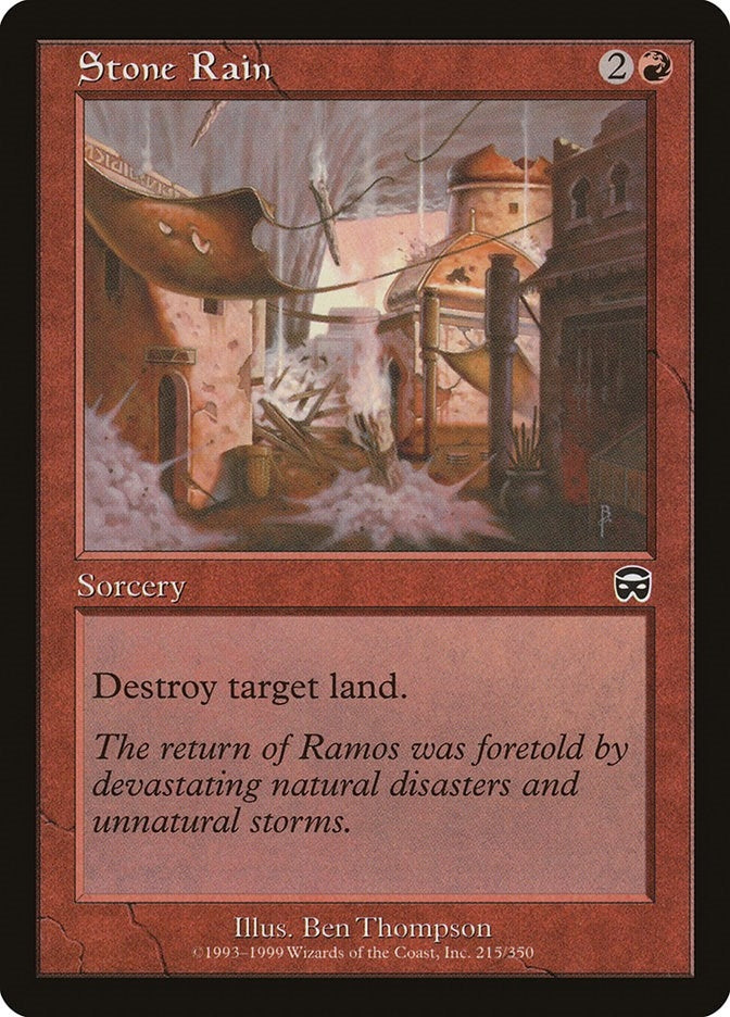 Image for Stone Rain (215) (Mercadian Masques) - Magic: The Gathering