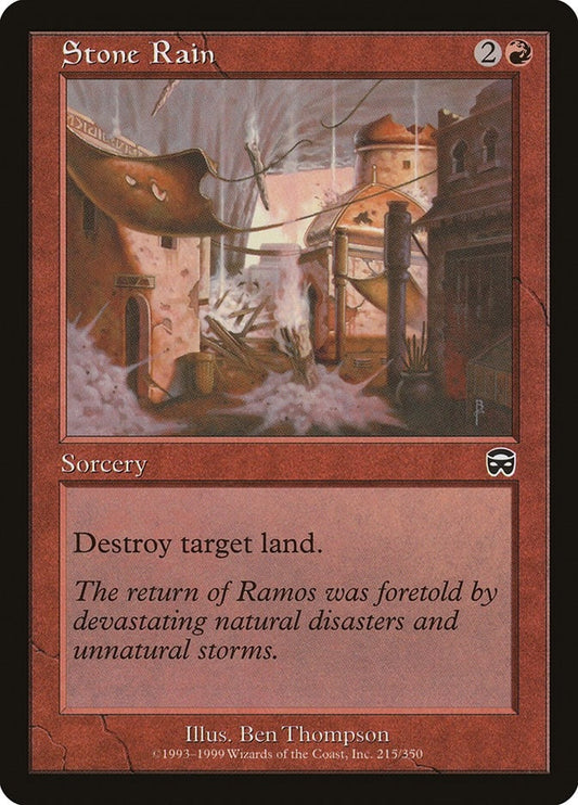 Image for Stone Rain (215) (Mercadian Masques) - Magic: The Gathering