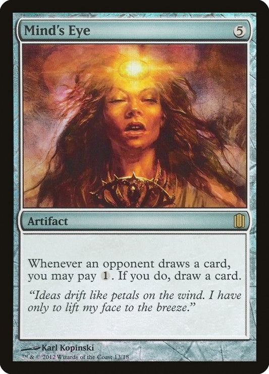 Image for Mind's Eye (13) (Commander's Arsenal) - Magic: The Gathering
