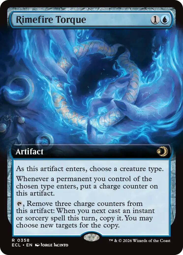 Image for Rimefire Torque (Extended Art) (358) (Lorwyn Eclipsed) - Magic: The Gathering