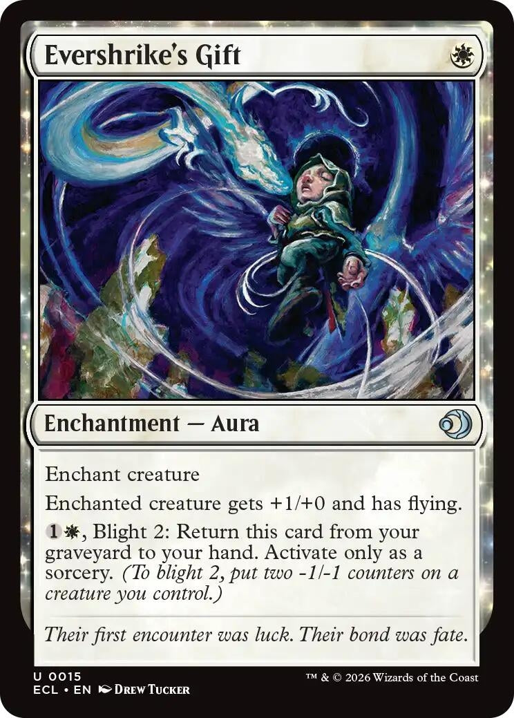 Image for Evershrike's Gift (15) (Lorwyn Eclipsed) - Magic: The Gathering