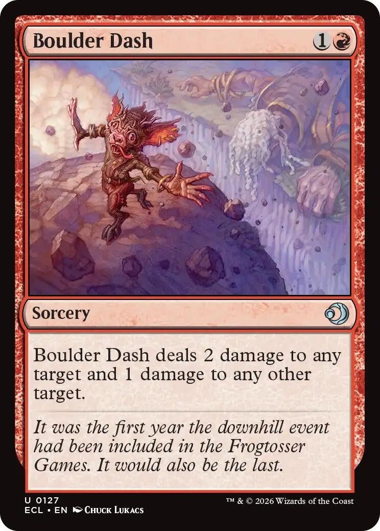 Image for Boulder Dash (127) (Lorwyn Eclipsed) - Magic: The Gathering