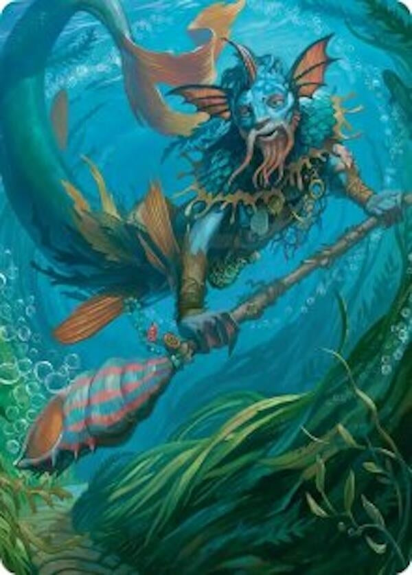 Image for Sygg, Wanderwine Wisdom Art Card (32) (Lorwyn Eclipsed) - Magic: The Gathering
