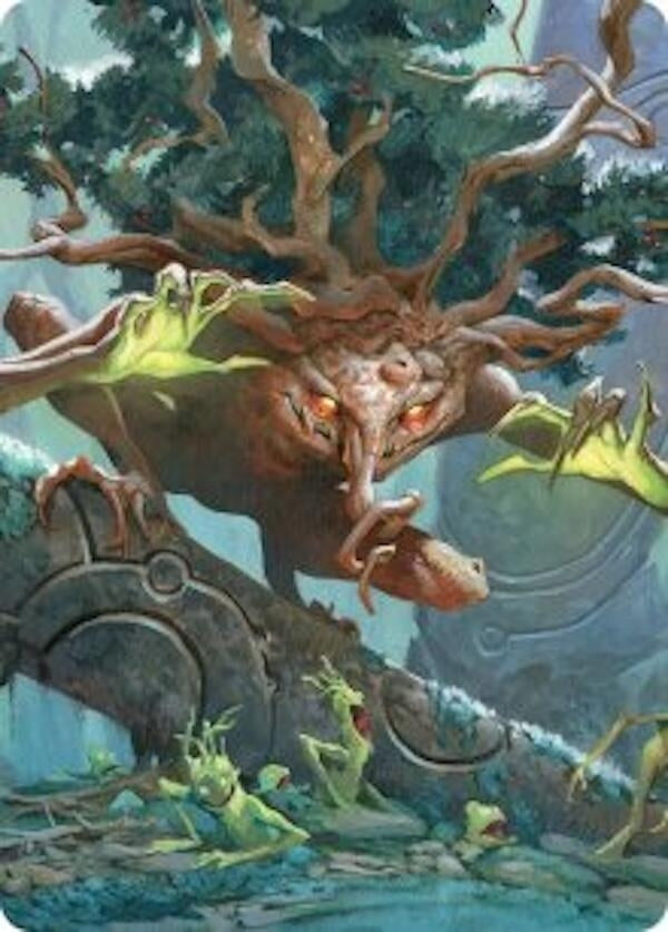 Image for Ferrafor, Young Yew Art Card (47) (Lorwyn Eclipsed) - Magic: The Gathering