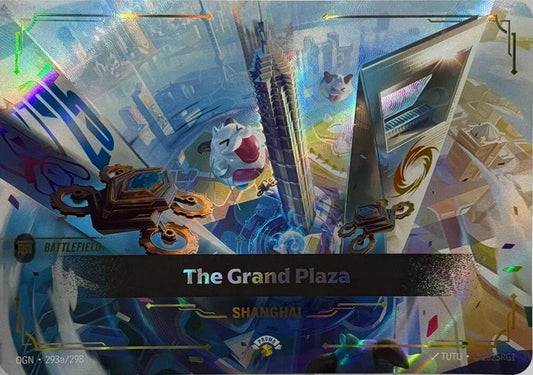 Image for The Grand Plaza (293a/298) (Riftbound Promotional Cards) - Riftbound: League of Legends Trading Card Game