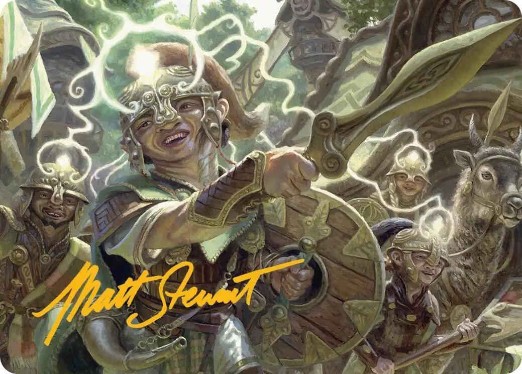 Image for Thoughtweft Lieutenant Art Card (Gold-Stamped Signature) (26) (Lorwyn Eclipsed) - Magic: The Gathering