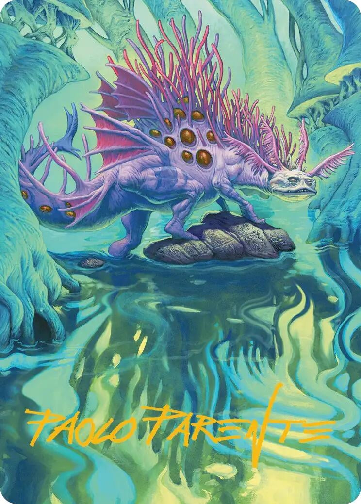 Image for Wistfulness Art Card (Gold-Stamped Signature) (37) (Lorwyn Eclipsed) - Magic: The Gathering