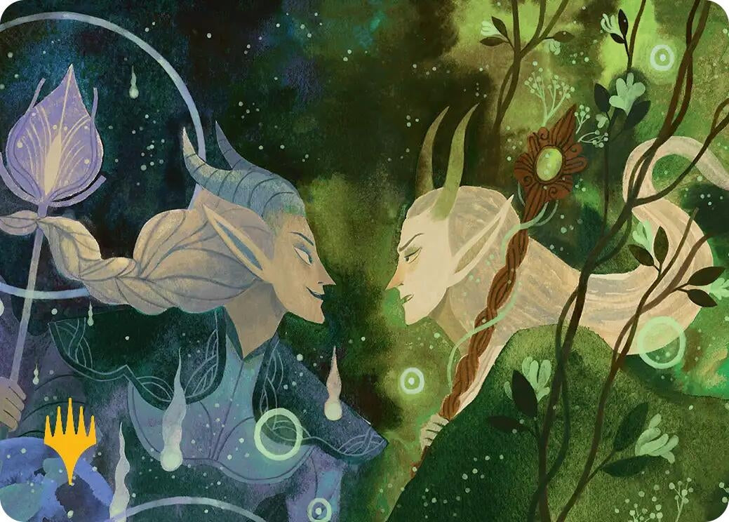 Image for Trystan's Command Art Card (Gold-Stamped Planeswalker Symbol) (45) (Lorwyn Eclipsed) - Magic: The Gathering