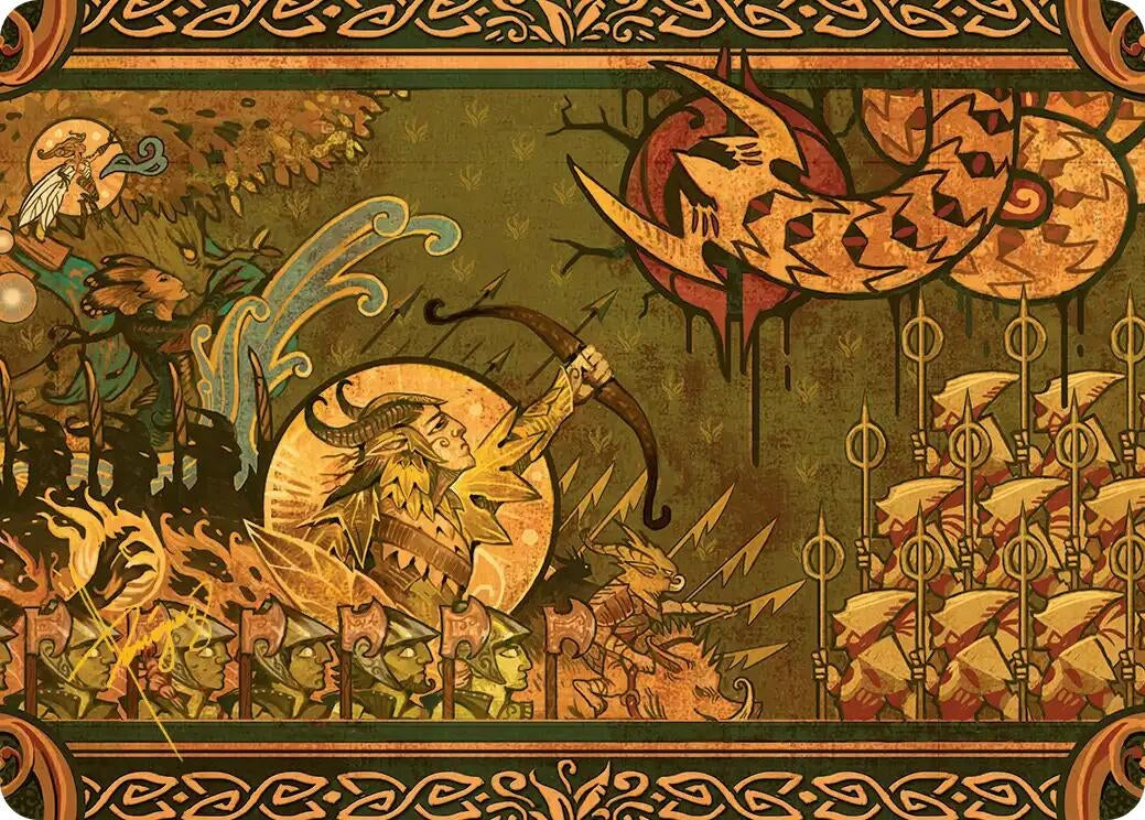 Image for Chronicle of Victory Art Card (Gold-Stamped Signature) (27) (Lorwyn Eclipsed) - Magic: The Gathering
