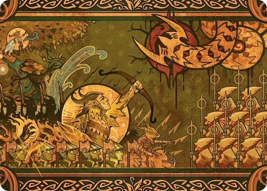 Image for Chronicle of Victory Art Card (Gold-Stamped Signature) (27) (Lorwyn Eclipsed) - Magic: The Gathering