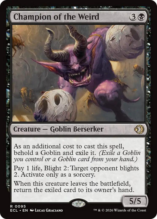 Image for Champion of the Weird (95) (Lorwyn Eclipsed) - Magic: The Gathering