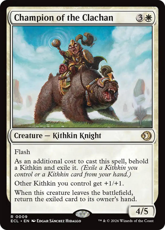 Image for Champion of the Clachan (9) (Lorwyn Eclipsed) - Magic: The Gathering
