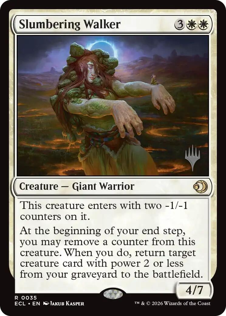 Image for Slumbering Walker (35) (Lorwyn Eclipsed) - Magic: The Gathering