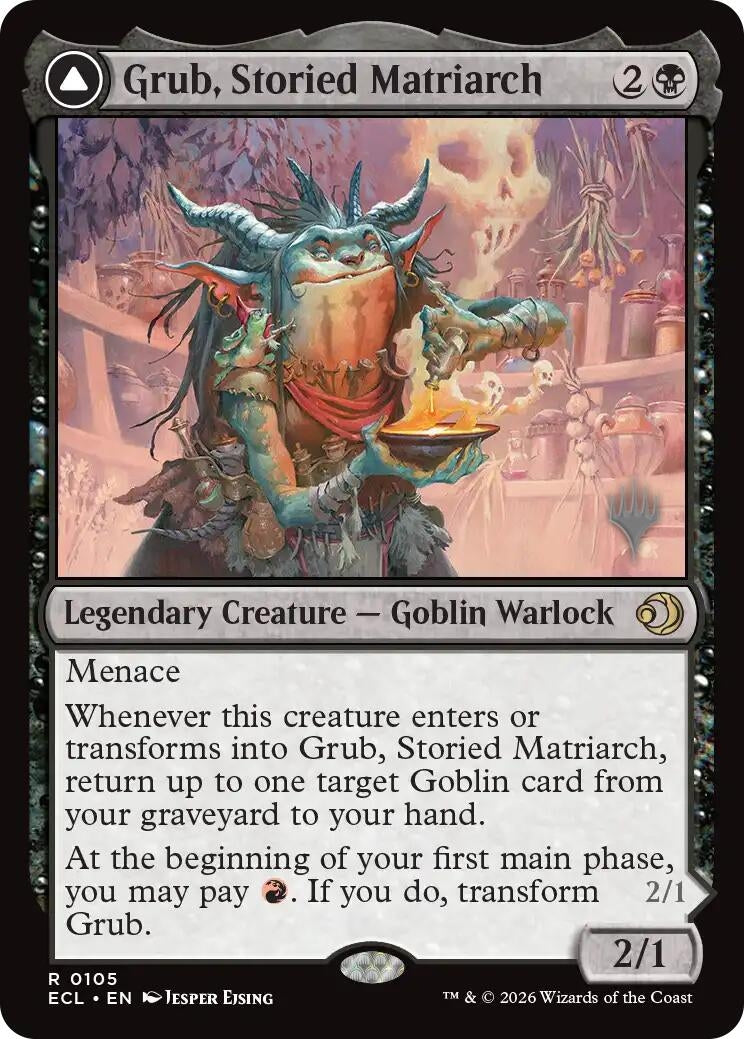 Image for Grub, Storied Matriarch (105) (Lorwyn Eclipsed) - Magic: The Gathering