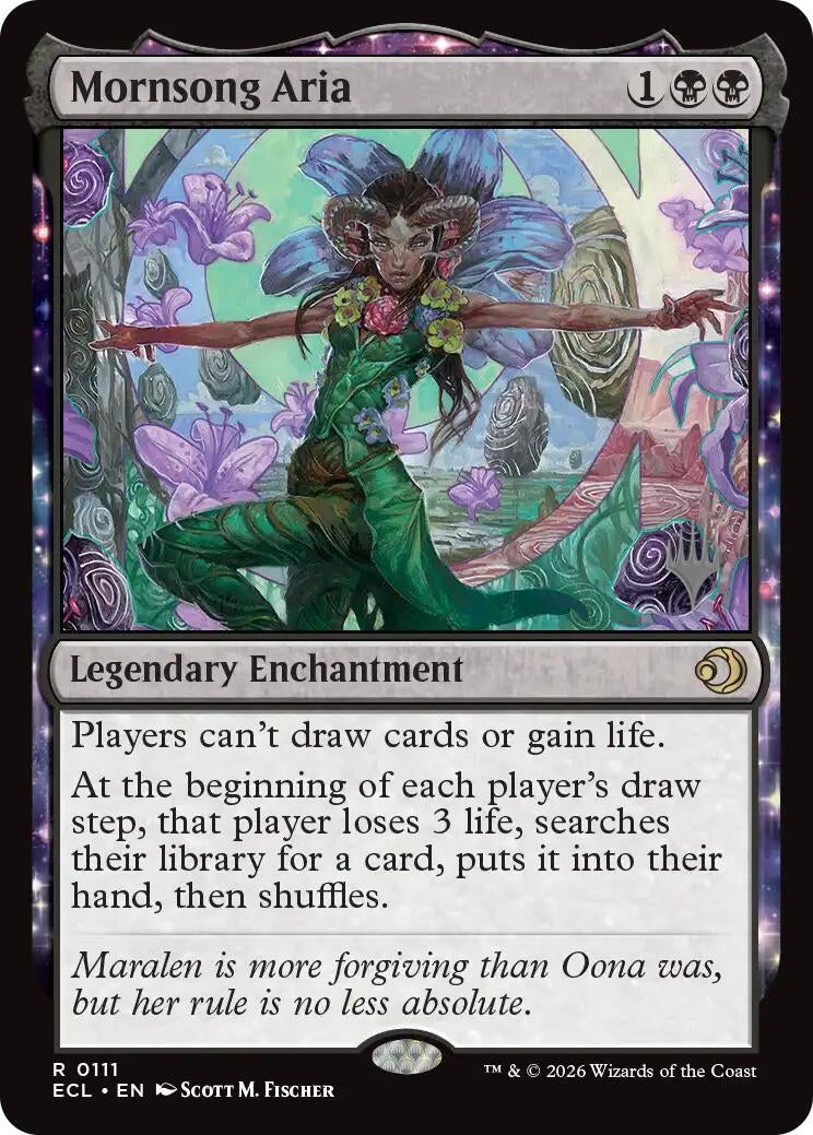 Image for Mornsong Aria (111) (Lorwyn Eclipsed) - Magic: The Gathering