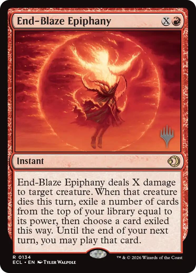 Image for End-Blaze Epiphany (134) (Lorwyn Eclipsed) - Magic: The Gathering