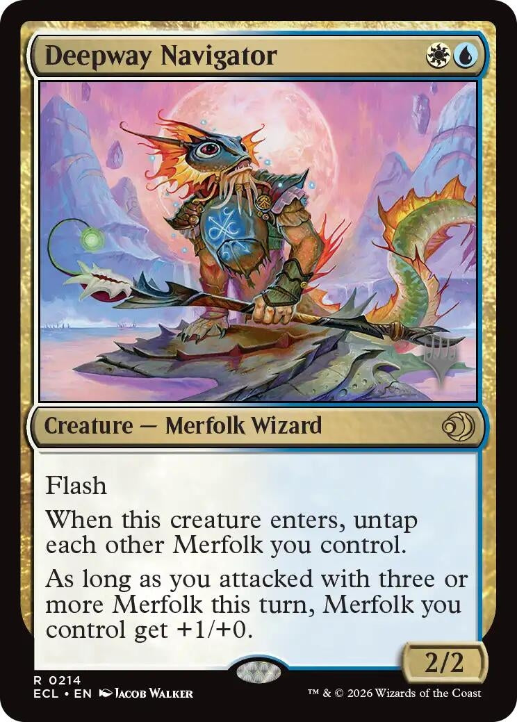 Image for Deepway Navigator (214) (Lorwyn Eclipsed) - Magic: The Gathering
