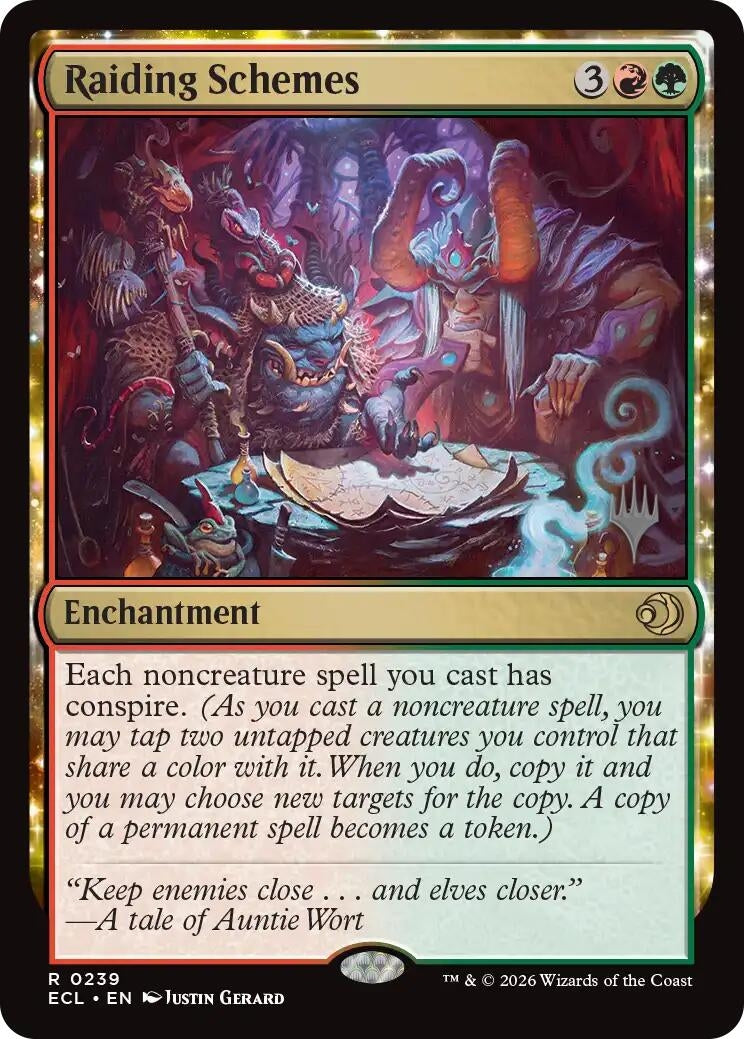 Image for Raiding Schemes (239) (Lorwyn Eclipsed) - Magic: The Gathering