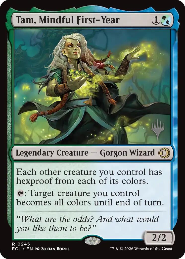 Image for Tam, Mindful First-Year (245) (Lorwyn Eclipsed) - Magic: The Gathering