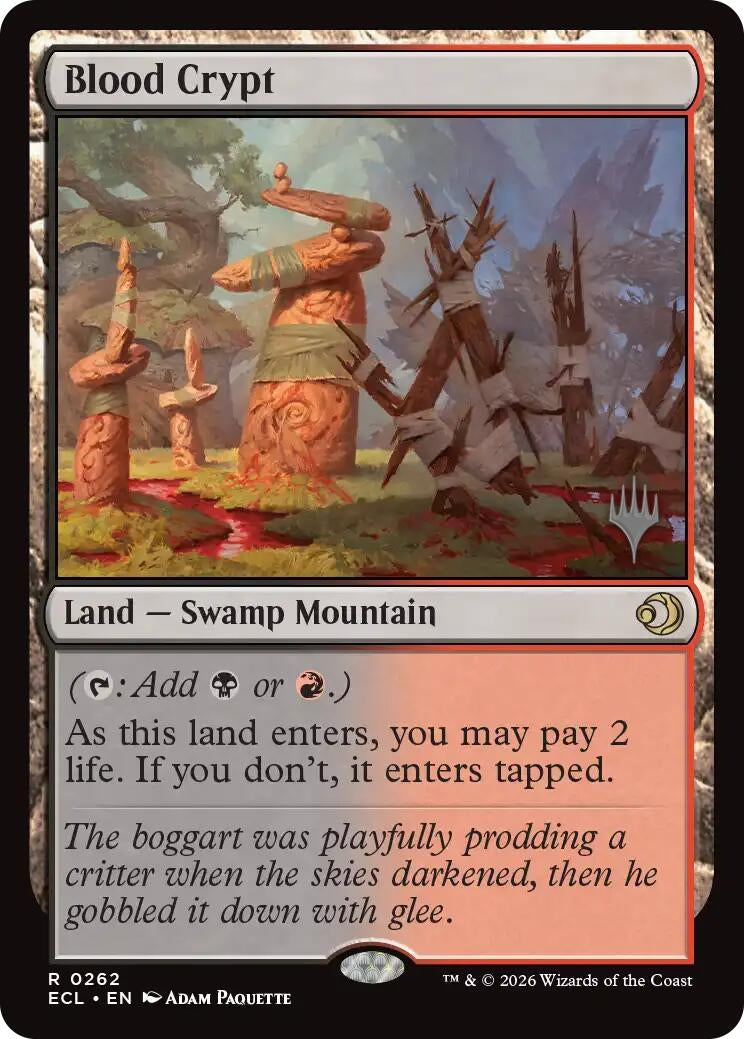 Image for Blood Crypt (262) (Lorwyn Eclipsed) - Magic: The Gathering
