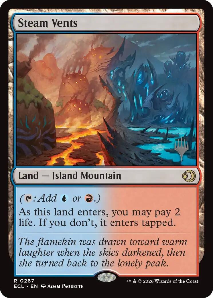 Image for Steam Vents (267) (Lorwyn Eclipsed) - Magic: The Gathering