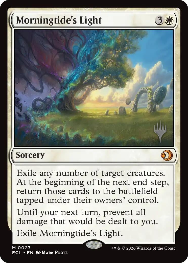 Image for Morningtide's Light (27) (Lorwyn Eclipsed) - Magic: The Gathering