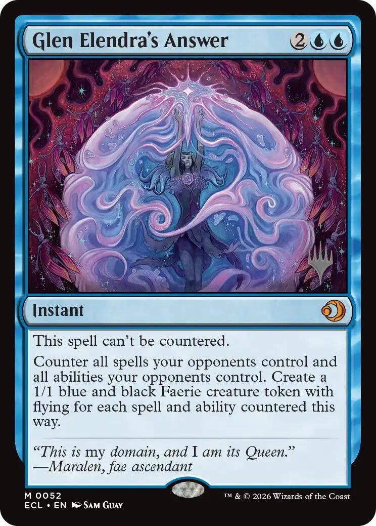 Image for Glen Elendra's Answer (52) (Lorwyn Eclipsed) - Magic: The Gathering