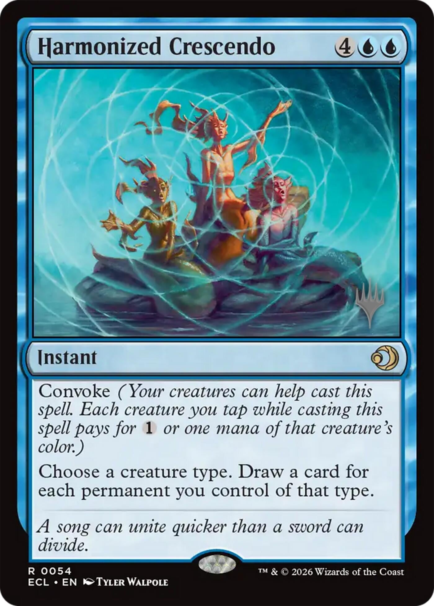Image for Harmonized Crescendo (54) (Lorwyn Eclipsed) - Magic: The Gathering